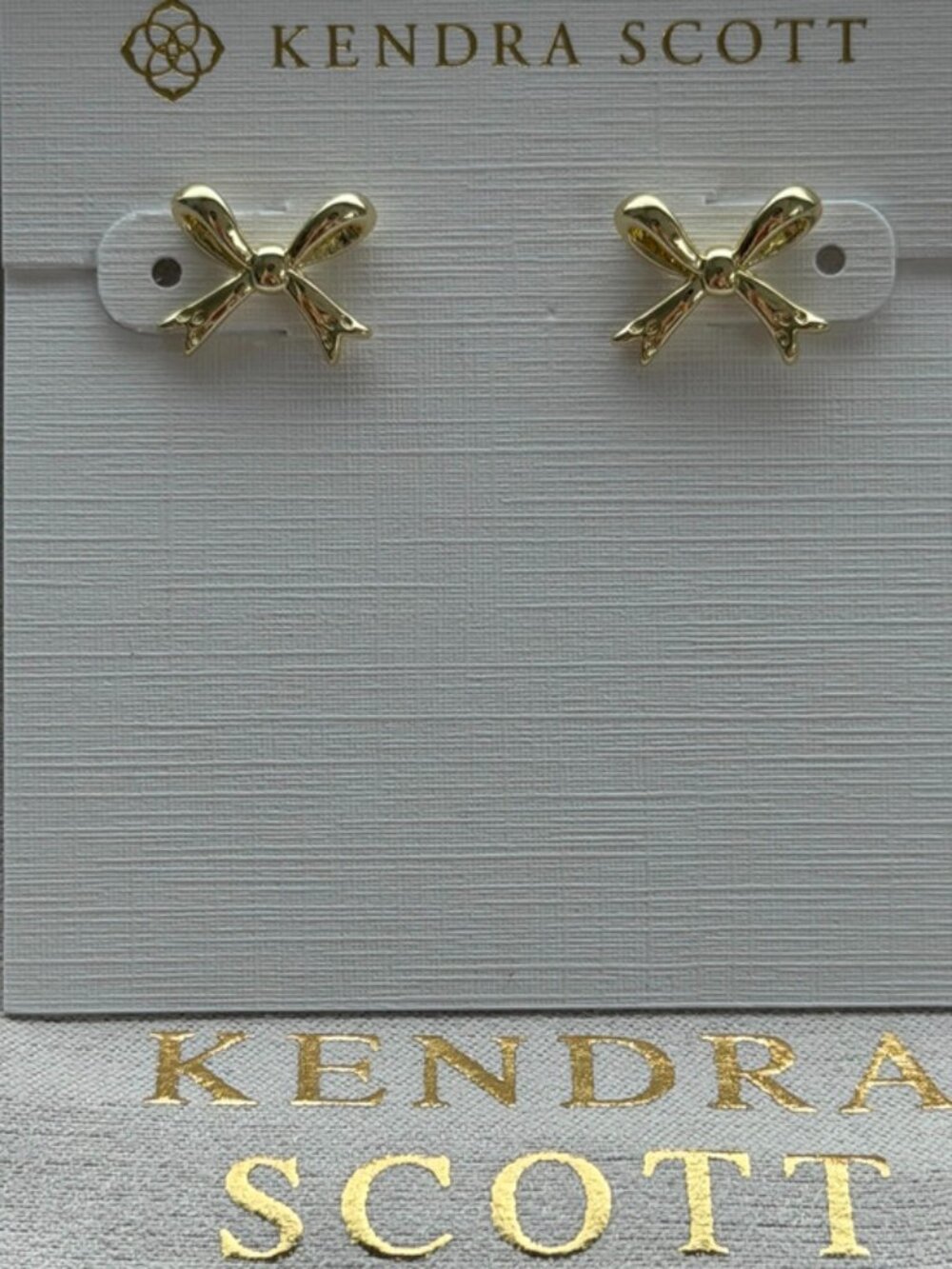 Kendra Scott bow earrings